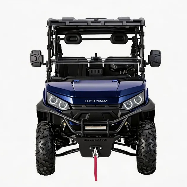 محرك تيار متردد 10 كيلو وات 4WD UTV 73.6 فولت 400 مم نطاق الخوض 80-100 كم