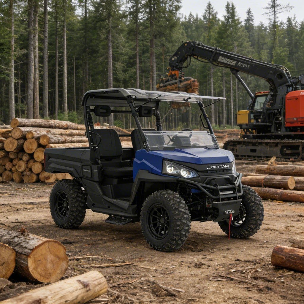 محرك تيار متردد 10KW UTV جنبًا إلى جنب 73.6V 150Ah 400A جهاز تحكم 4WD للطرق الوعرة