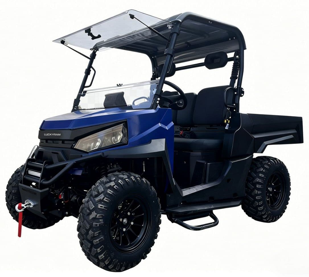 محرك كهربائي UTV 73.6V 10KW AC نطاق 80-100km لصيانة الممتلكات